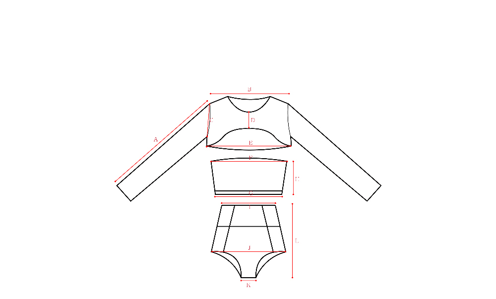 Swimsuit/underwear gray color image-S10L1