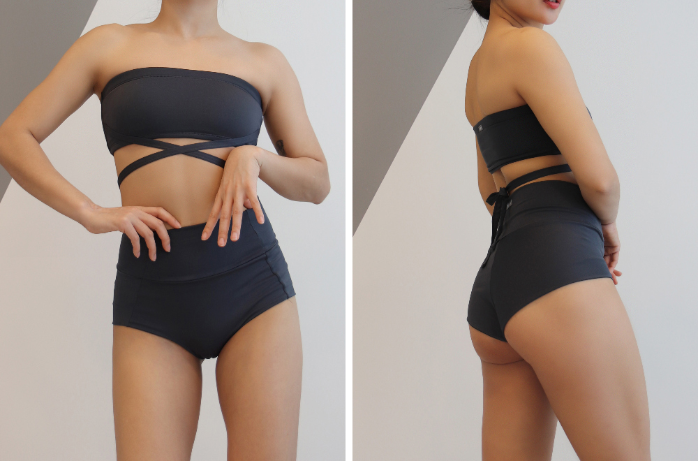 Swimsuit / underwear model wearing image - S13L4